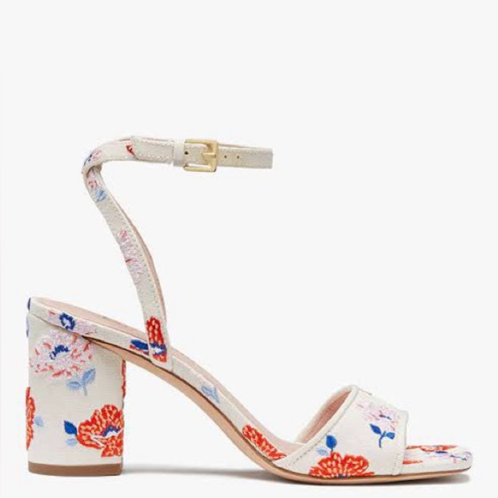 Delphine Embroidered Sandal